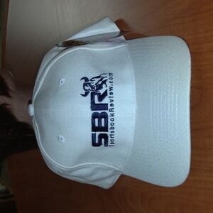 SBR Sports Book Review Embroidered Otto Flex Fitted Men's Hat Cap L/XL New